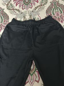 Black Cargo Jogger Pants