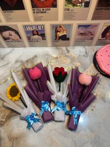 Handmade Crocheted Flowers