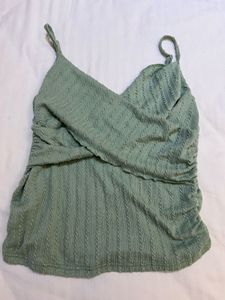 Chic Mint Knit Cami Top
