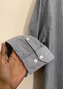 Men's Grey Formal Shirt