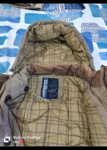 Khaki Casual Jacket coat size 2xl