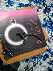 LED Ring Light with Phone Holder