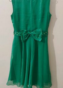 Stunning Green Embellished Dress