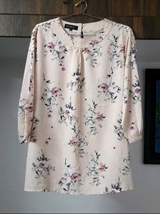 Elegant Floral Print Blouse