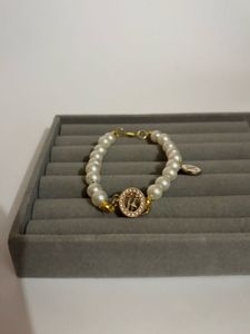 Pearl Bracelet with Charm