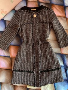 Chic Tweed Dress Material