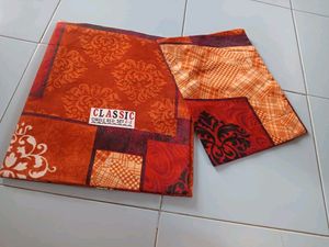 Single Bedsheet With Pillow Cover