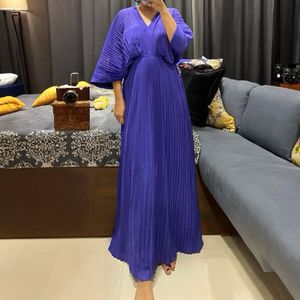 Vero Moda Marquee Purple Pleated Maxi Dress