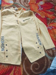 Stylish Yellow Kurta for Men