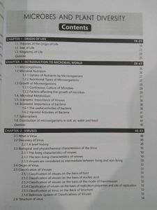 Microbes and Plant Diversity Textbook