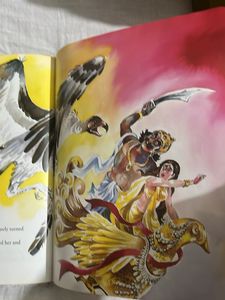 The Ramayana in Pictures - hard bound
