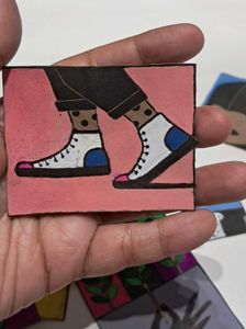 Handpainted Stickers (Set Of 10)