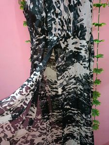 Georgette Front Slit Kurti