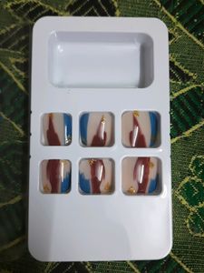 Reusable|Washable Korean TOE NAILS - Set Of 24
