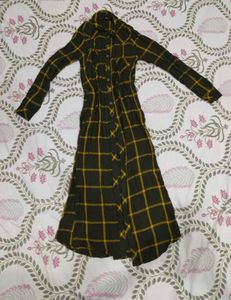 Chic Checked Kurti 🍂