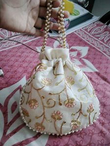 18.Embroidered Potli Bag