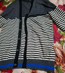 Striped Cardigan