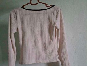 Chic Women's Textured Pink Top