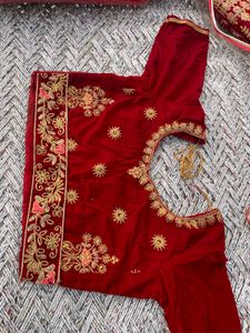 Maroon Bridal Lehenga