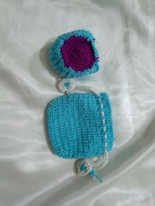 2Handmade Crocheted pouch