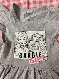 Gray Barbie Girl Dress