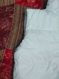 Light Blue Puffer Vest