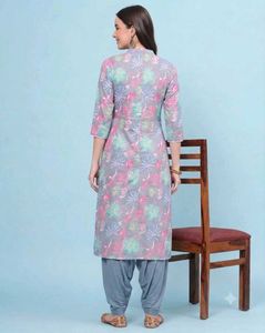 Pocket Kurta Patiala Set