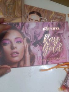 Minara Rose Gold 18 Color Eyeshadow Palette
