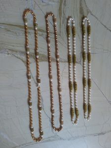 Set of 4 Beaded Necklaces