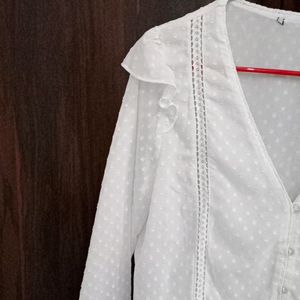 white Top/Blouse......price Drop