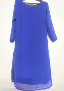 Vibrant Royal Blue Kurti