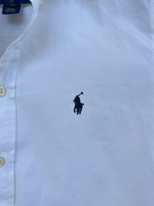 Classic White Polo Ralph Lauren Shirt