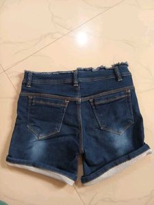 it is new Denim Shorts, teg removed