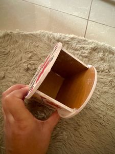 Hand-Painted Floral Wooden multipurpose Holder