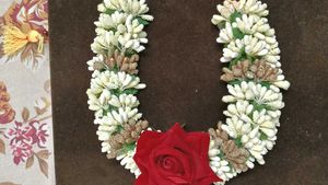 Floral Jewellery Set for Mehandi