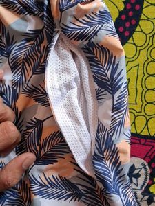 Men's Printed Shorts | Tropical Leaf Design | Like