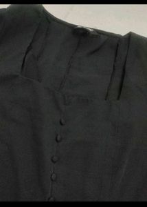 two set of White and black Square Neck Top