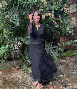 Elegant Black Kurta