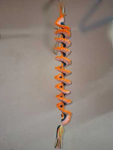 Handmade Crochet Spiral Decor