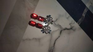 Elegant Pearl and Crystal Drop hair accessories