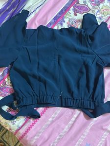 Stylish Teal Jumpsuit