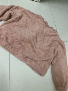 Cozy Fuzzy Zip-Up Sweater