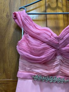 Elegant Pink Evening Gown
