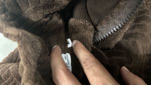 Cozy Brown Textured Jacket