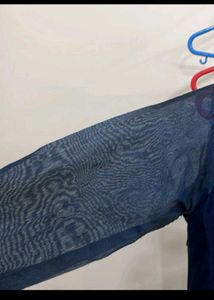 Elegant Blue Embroidered Kurta