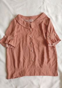 Vintage Striped Blouse