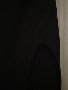 Chic Black Skirt with Slit