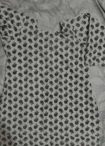 Printed Cotton Kurta
