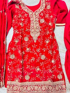red suit salwar ❤️