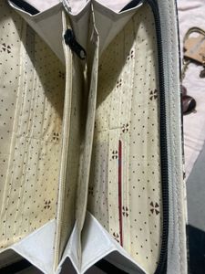 Eiffel Tower Print Wallet Clutch